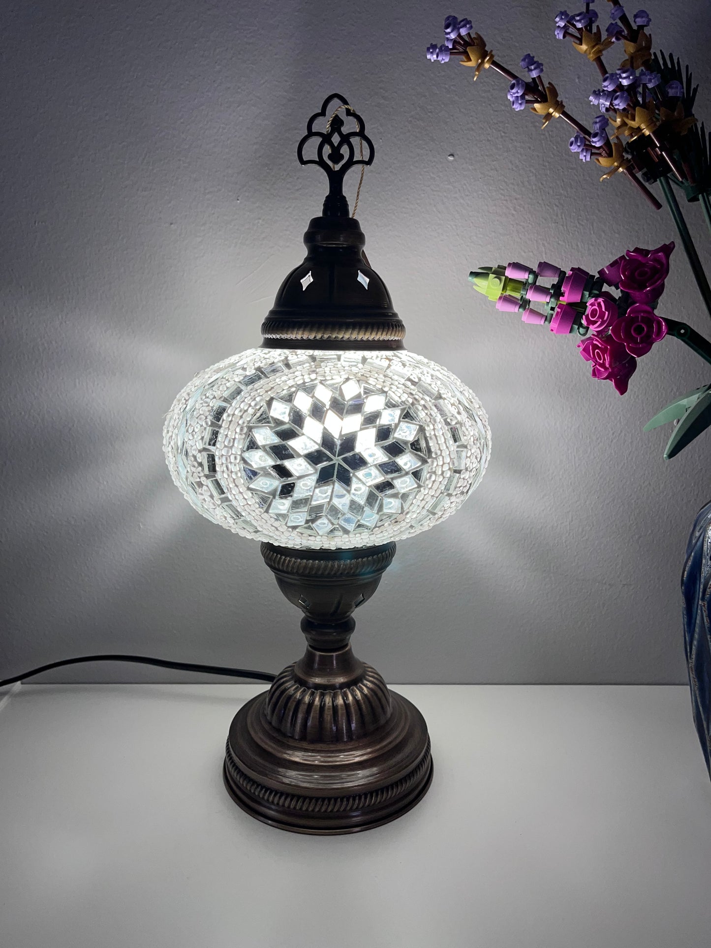 Handmade Mosaic Short Lamp