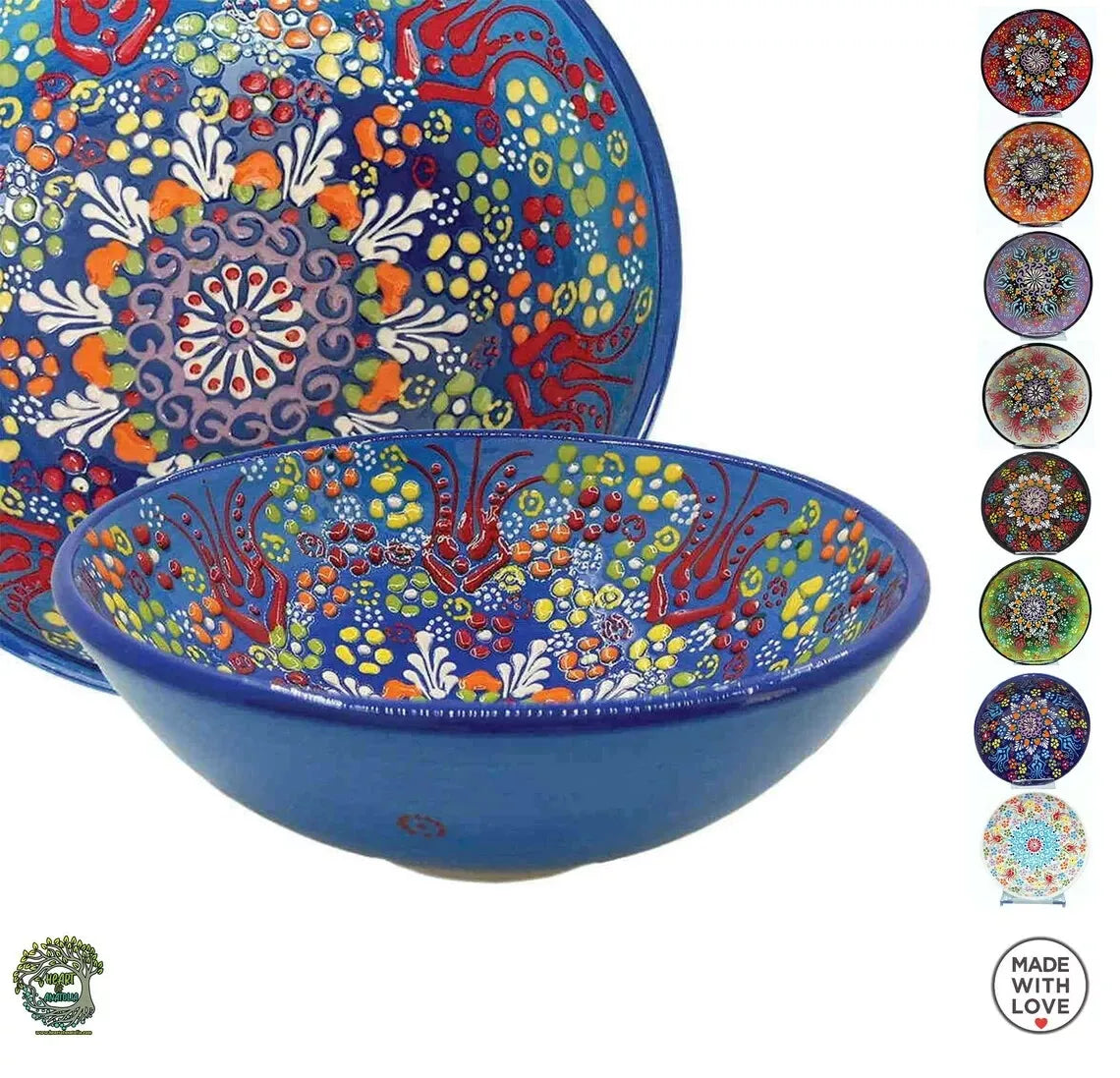 Handmade Turkish Soup Bowls